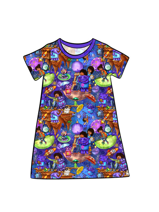 Aug 2026 Pre-order Kid's Lounge Gown - Home