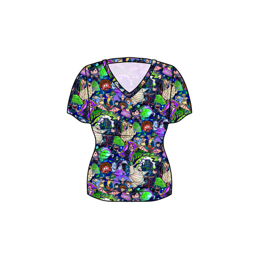 SEPT Pre-Order Women's Oversized V-Neck Tee -  Blah Blah Blah