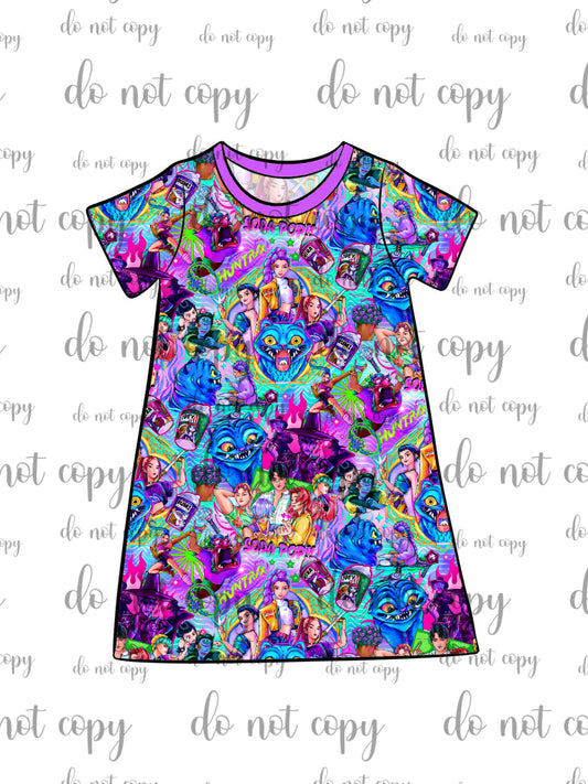 RTS Kid's Lounge Gown - Huntrix