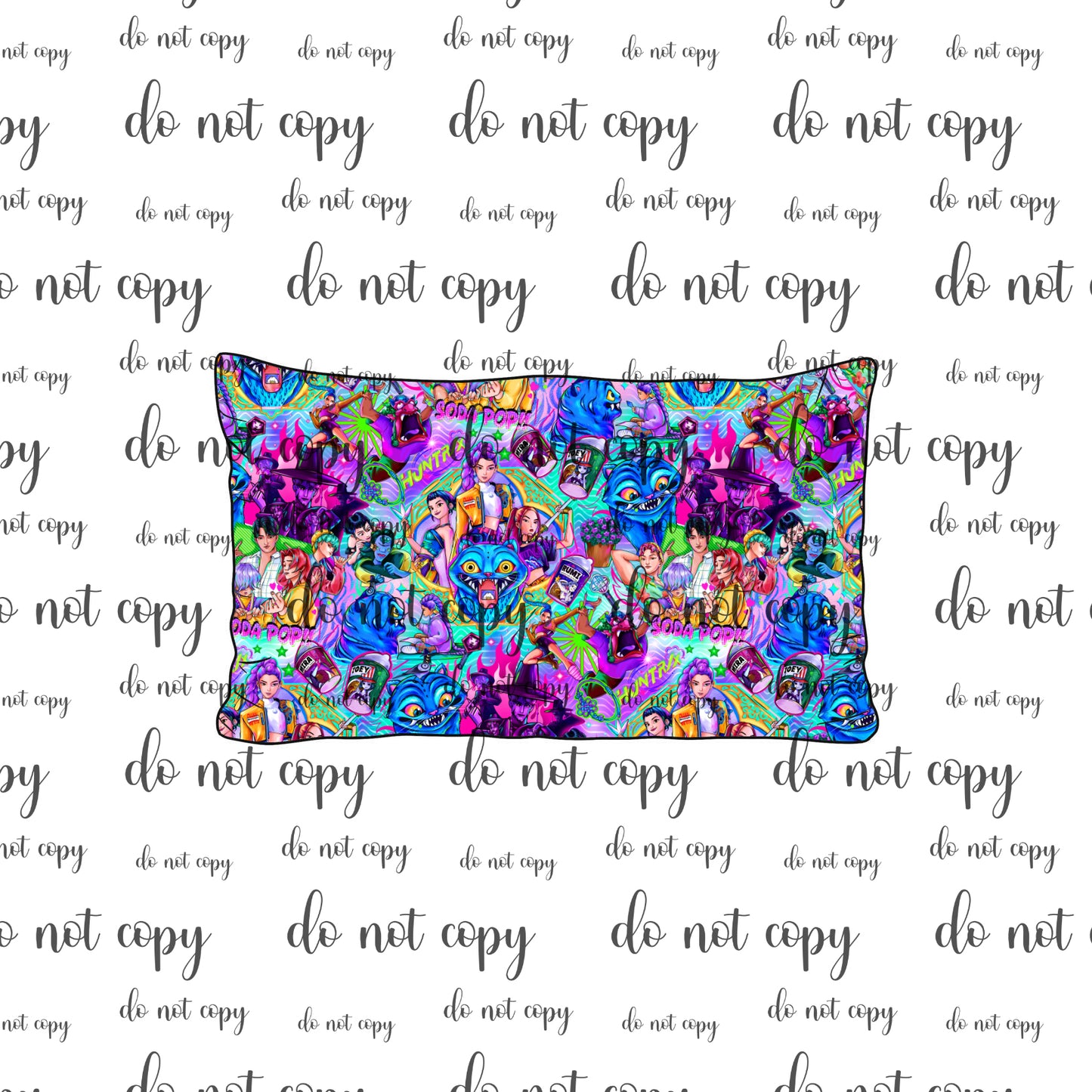 RTS Bamboo Pillowcase - Huntrix