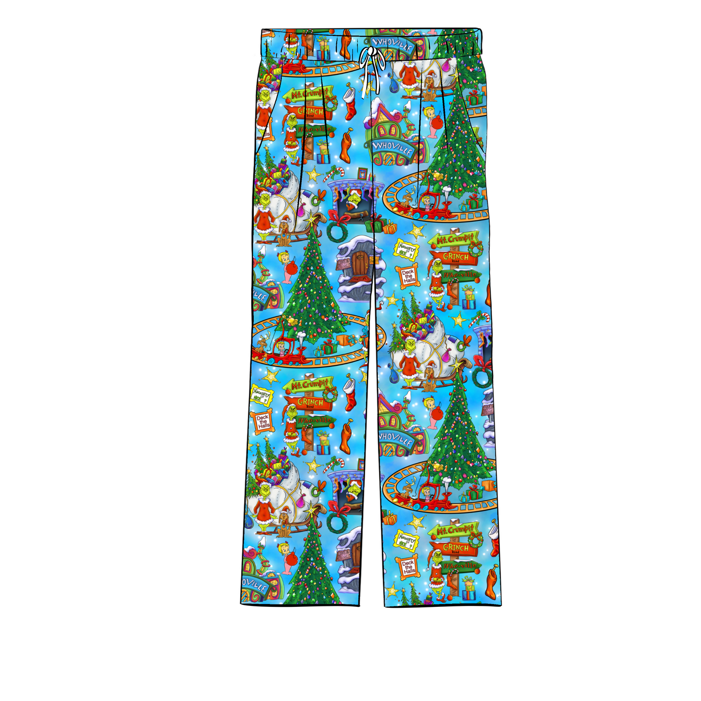 RTS Men's Bamboo Adult Pants - Mean One