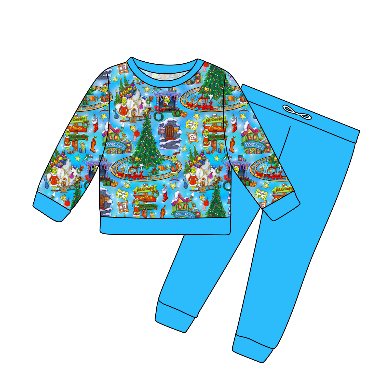 RTS Crewneck Jogger Set - Mean One