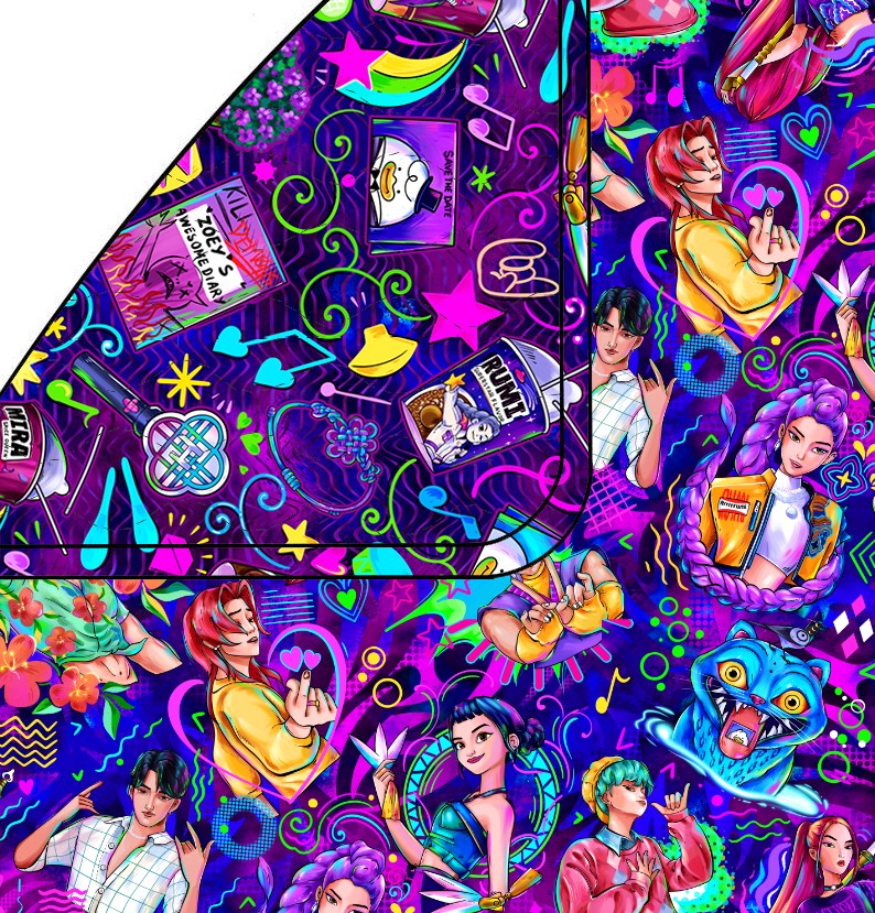 RTS Triple Layer Quilted Bamboo Blanket - Soda Pop