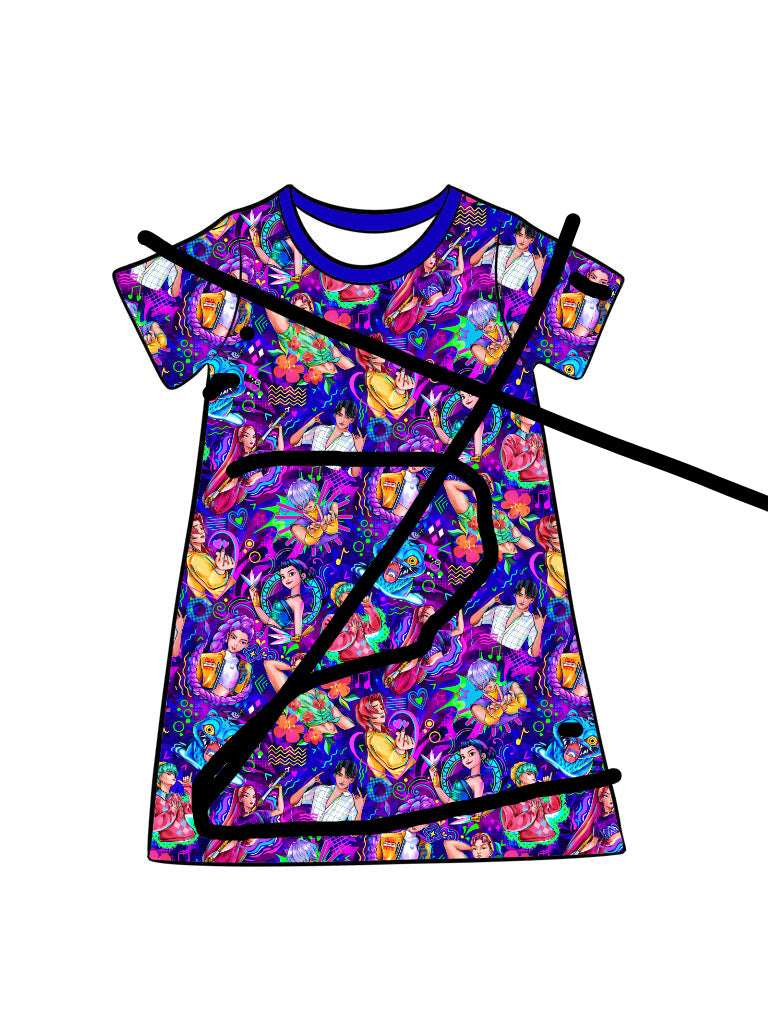 RTS Kid's Lounge Gown - Soda Pop