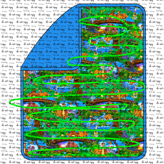 RTS Triple Layer Quilted Bamboo Blanket - Littlefoot