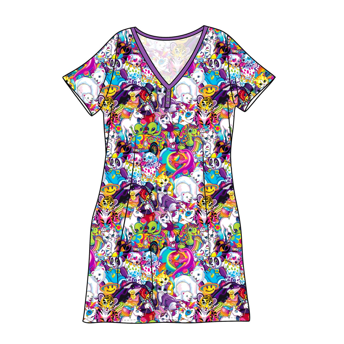 April Pre-Order Bamboo Adult Sleep Gown - Frisa Lank