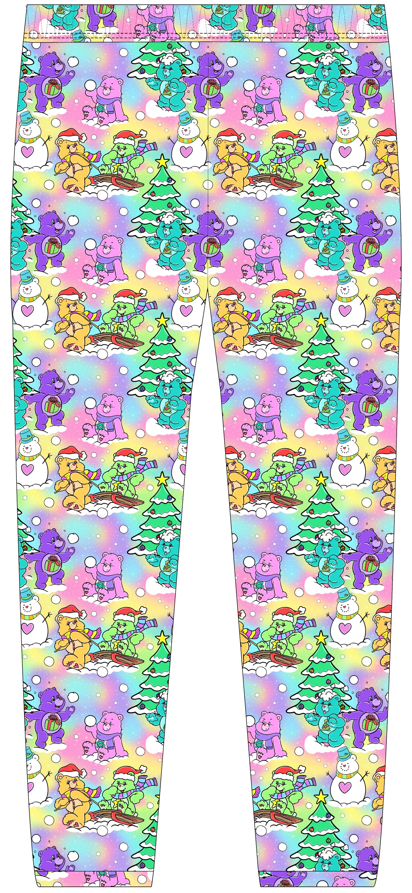 RTS Girl's Leggings - Snow Bears
