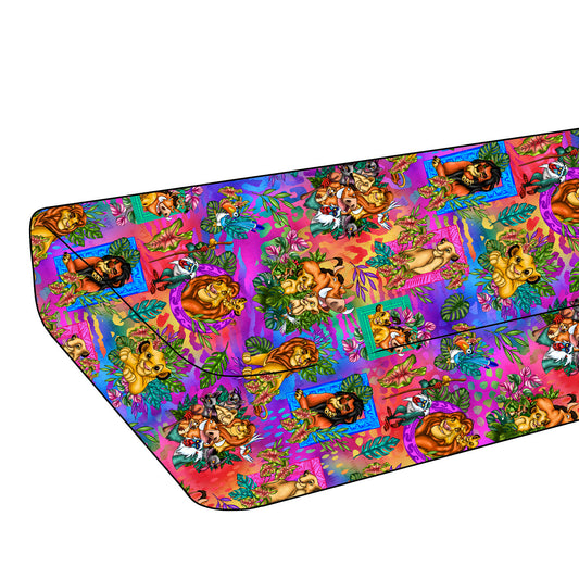 July Pre-Order Bamboo Sheets - Neon Nala