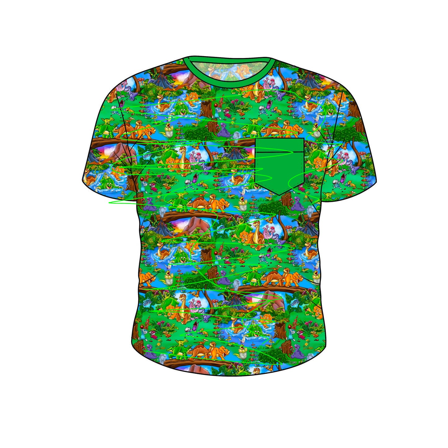 RTS Bamboo Short Sleeve Pocket Tee - Littlefoot