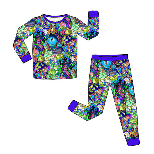 RTS Long Sleeve and Pants Pajama Set - Tiana