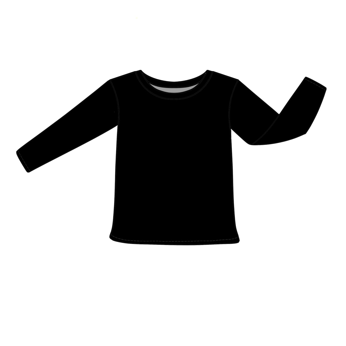 NOV Kid's Pre-Order Long Sleeve Tee - Solids