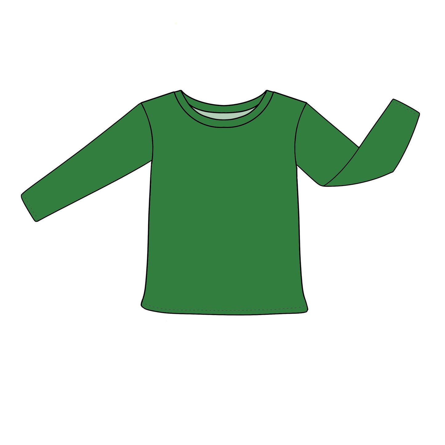 NOV Kid's Pre-Order Long Sleeve Tee - Solids