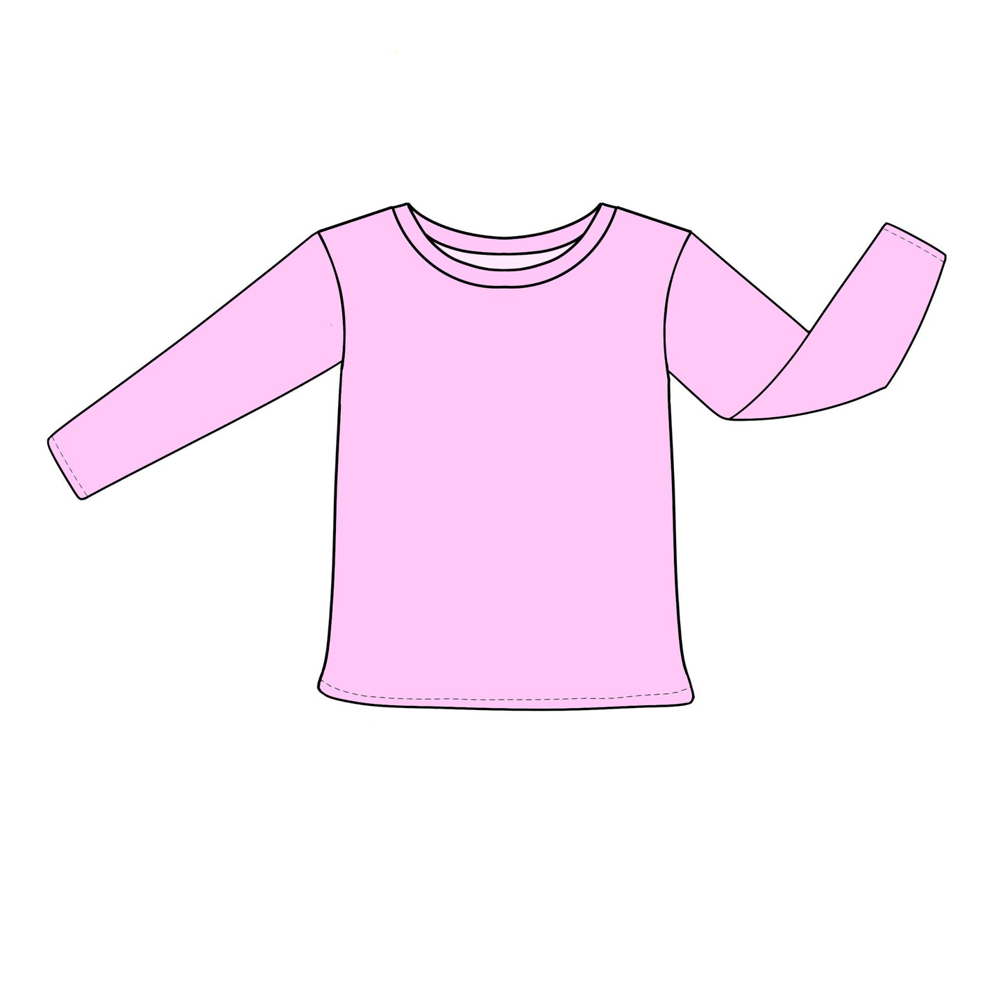NOV Kid's Pre-Order Long Sleeve Tee - Solids