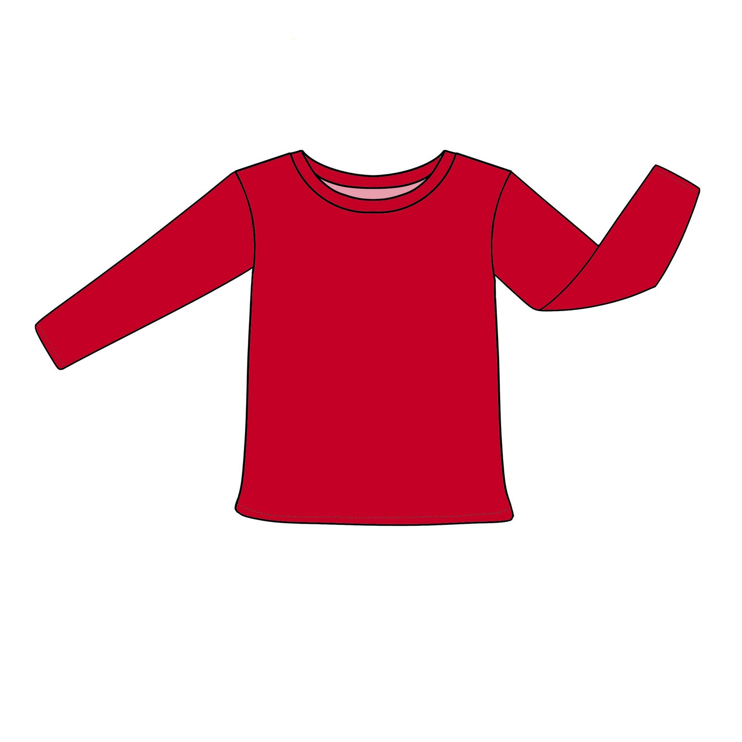 NOV Kid's Pre-Order Long Sleeve Tee - Solids