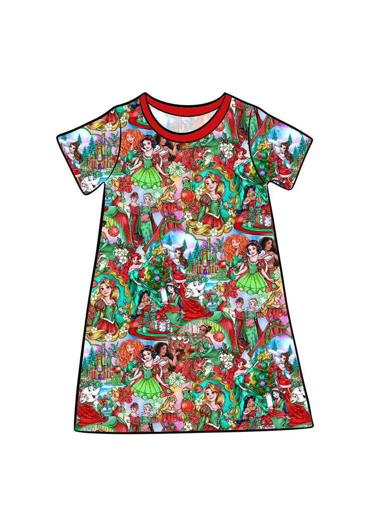 RTS Kid's Lounge Gown - XMas Princesses