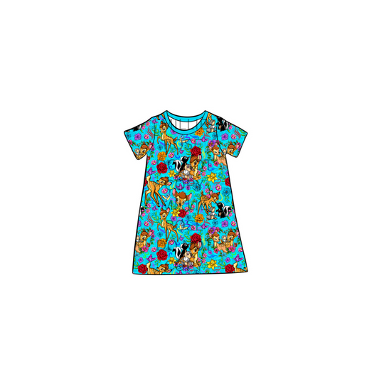RTS Kid's Lounge Gown - Blooming Buddies