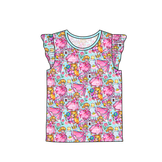 RTS Flutter Sleeve Tee - Peachy