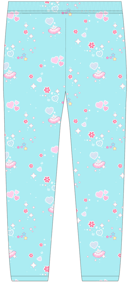 RTS Girl's Leggings - Peachy Coord