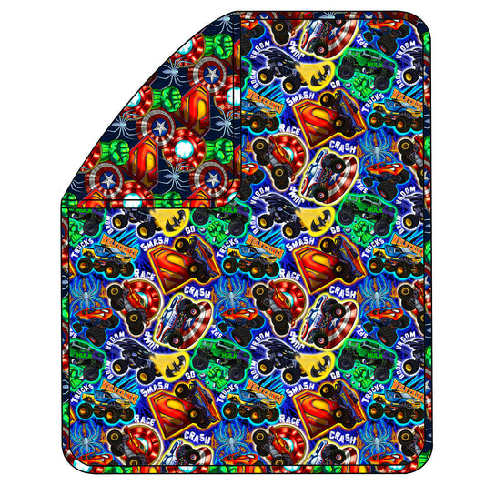 RTS Triple Layer Quilted Bamboo Blanket - Hero Trucks