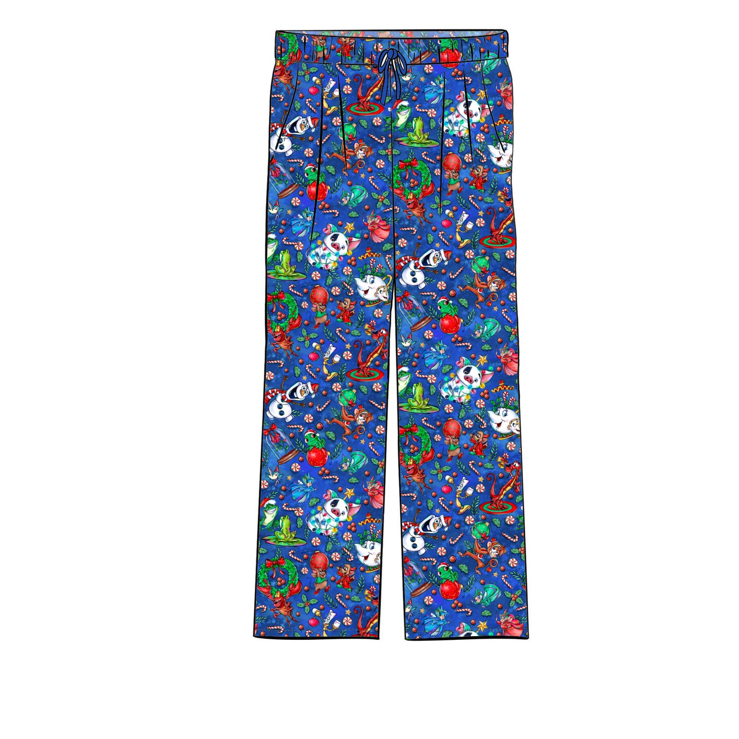 RTS Men's Bamboo Adult Pants - BLUE Sidekicks