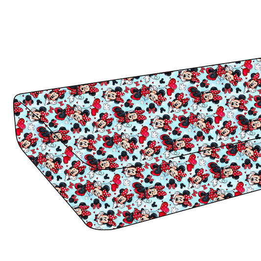 RTS Bamboo Twin/Full Sheet - So MINNIE Hearts