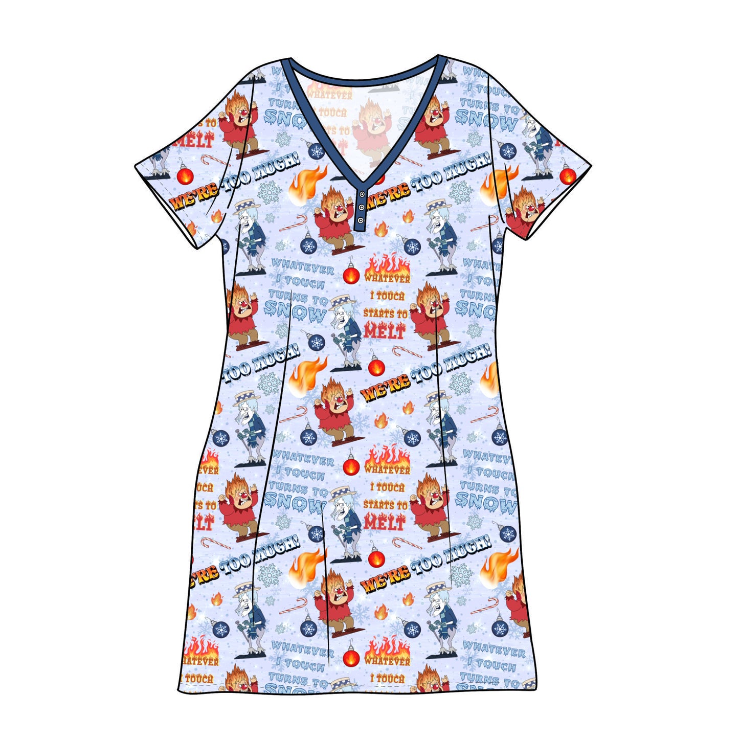 Nov Pre-Order Bamboo Adult Sleep Gown - Miser