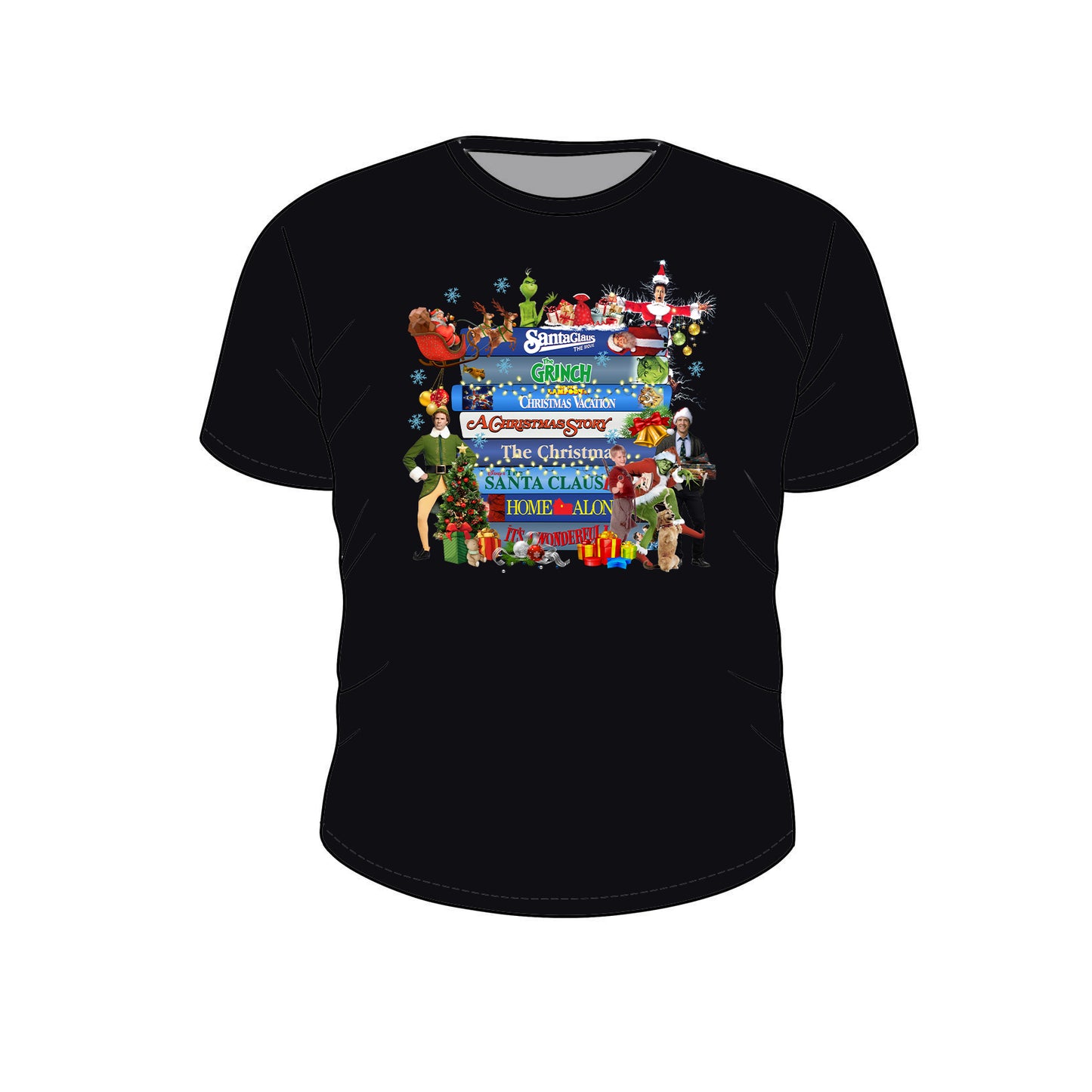 RTS Holiday Bamboo Adult Oversized Graphic Tees