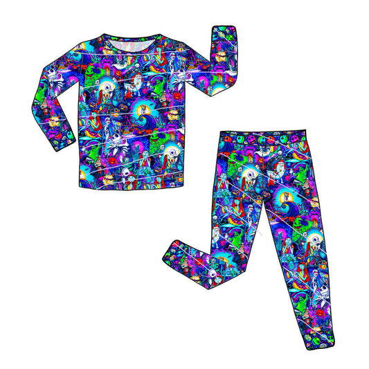 RTS Long Sleeve and Pants Pajama Set - Neon Jack