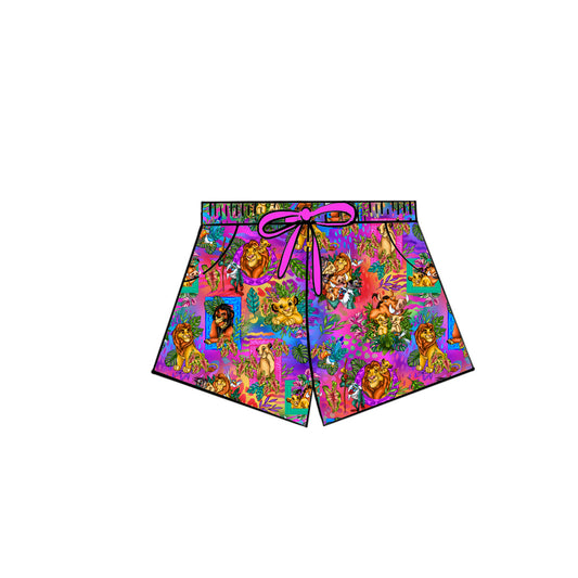 July Pre-Order Women's Lounge Shorts - Neon Nala