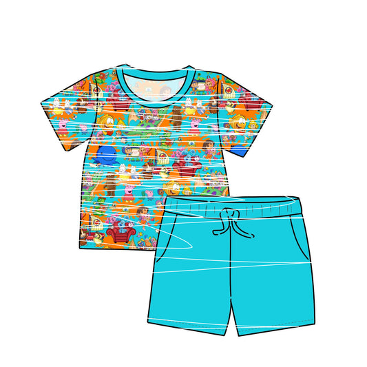 SUMMER SALE! RTS Tee and Shorts Daywear - Jr Mashup