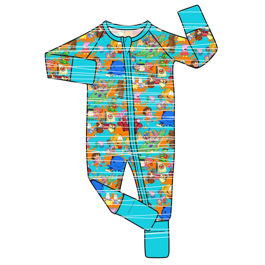 $20 RTS Bamboo Convertible Zip Romper - Jr Mashup