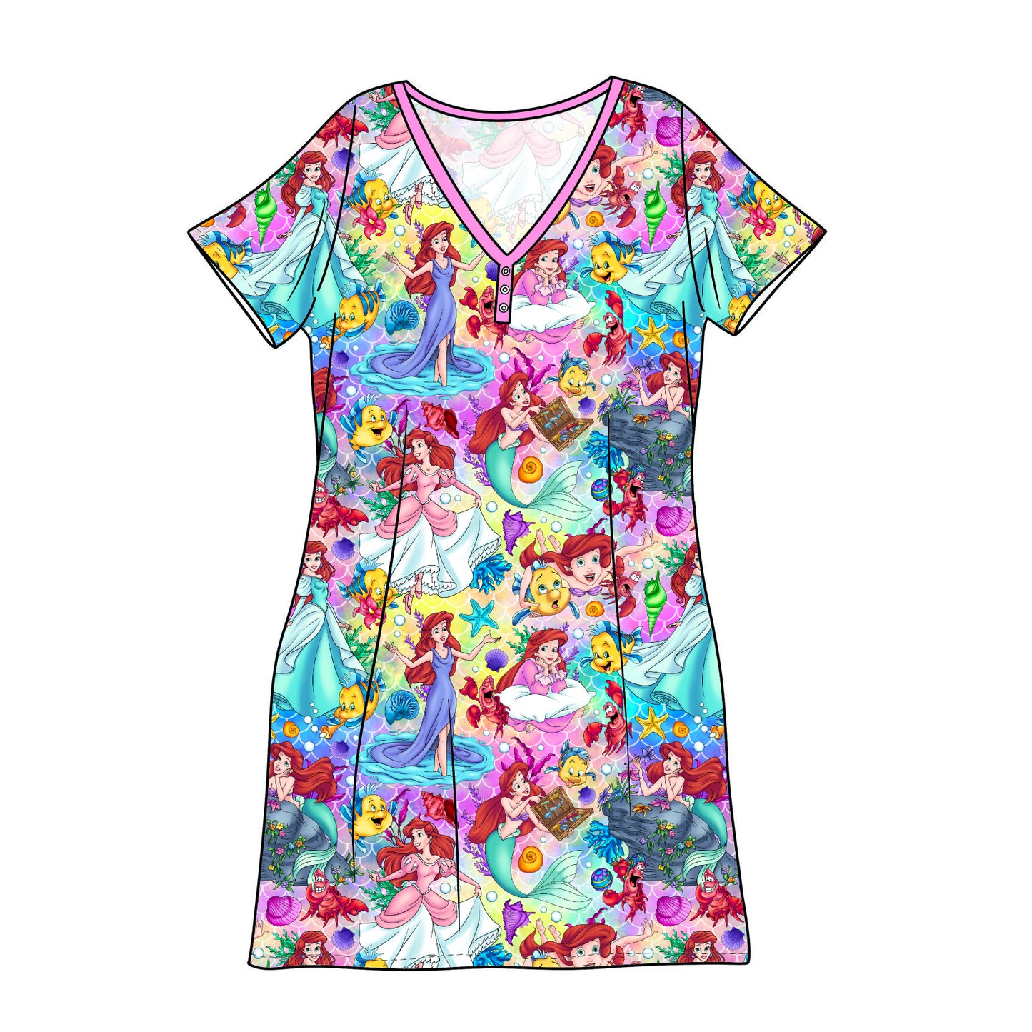 RTS Bamboo Adult Sleep Gown - Gadgets and Gizmos