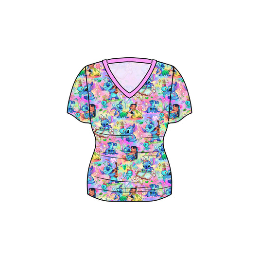 RTS Bamboo Adult V-Neck Tee - Ohana