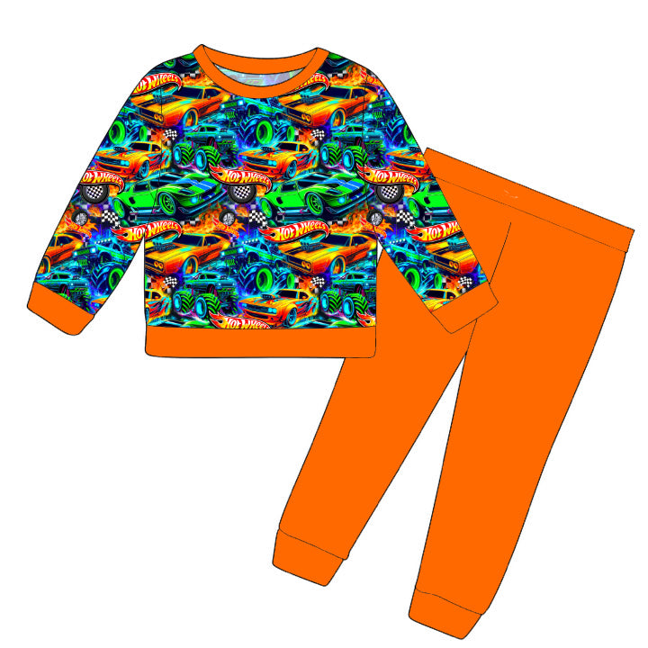 RTS THICK! French terry Jogger Set - On The Right Track