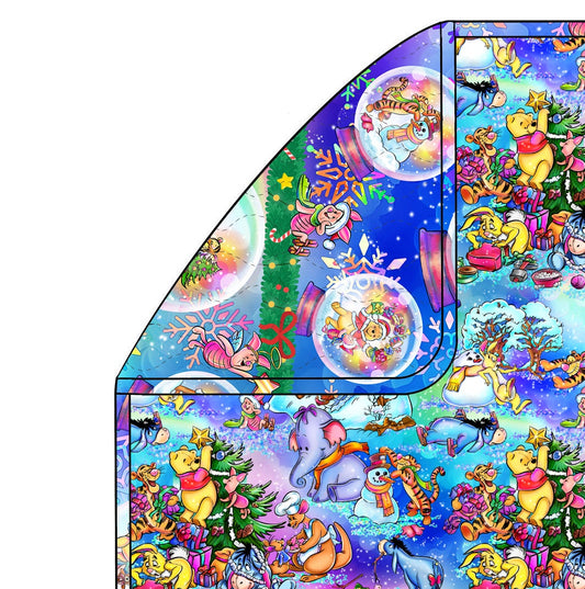 RTS Triple Layer Quilted Bamboo Blanket - Honey Holiday