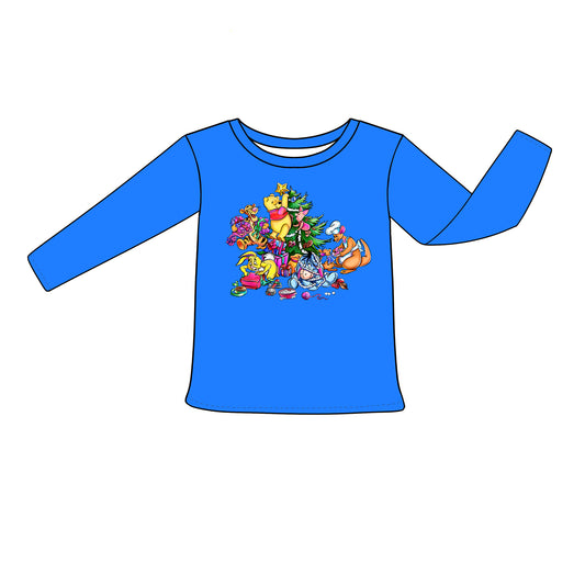 RTS UNISEX Bamboo Long Sleeve Graphic Tee - Honey Holiday