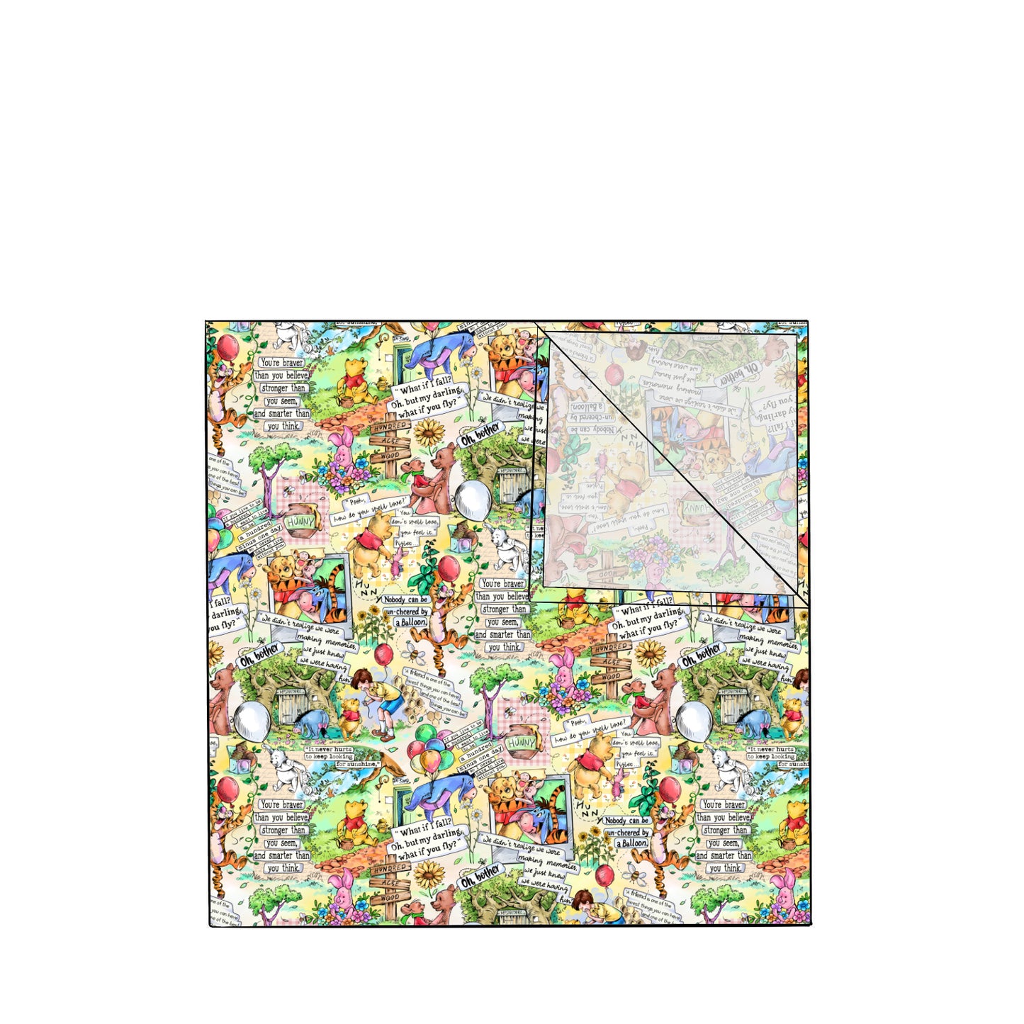 RTS Bamboo Swaddle - Beary Classic