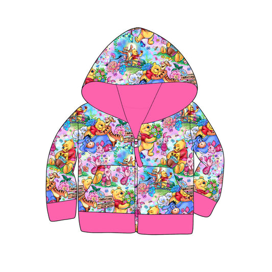 JAN Reversible Pre-order Zip Hoodie - Honey Bear