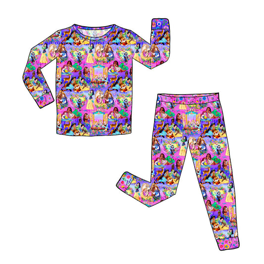 May Pre-Order Bamboo Long Sleeve and Pants Pajama Set - Royal Pets
