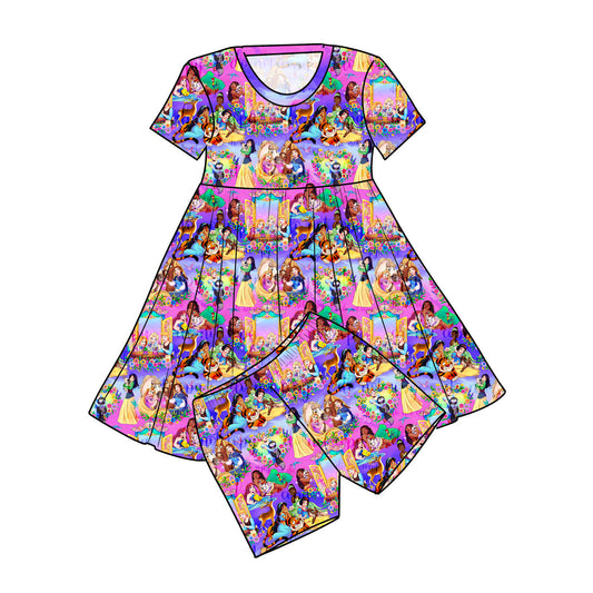 May Pre-order Twirl Dress with Shorts - Royal Pets