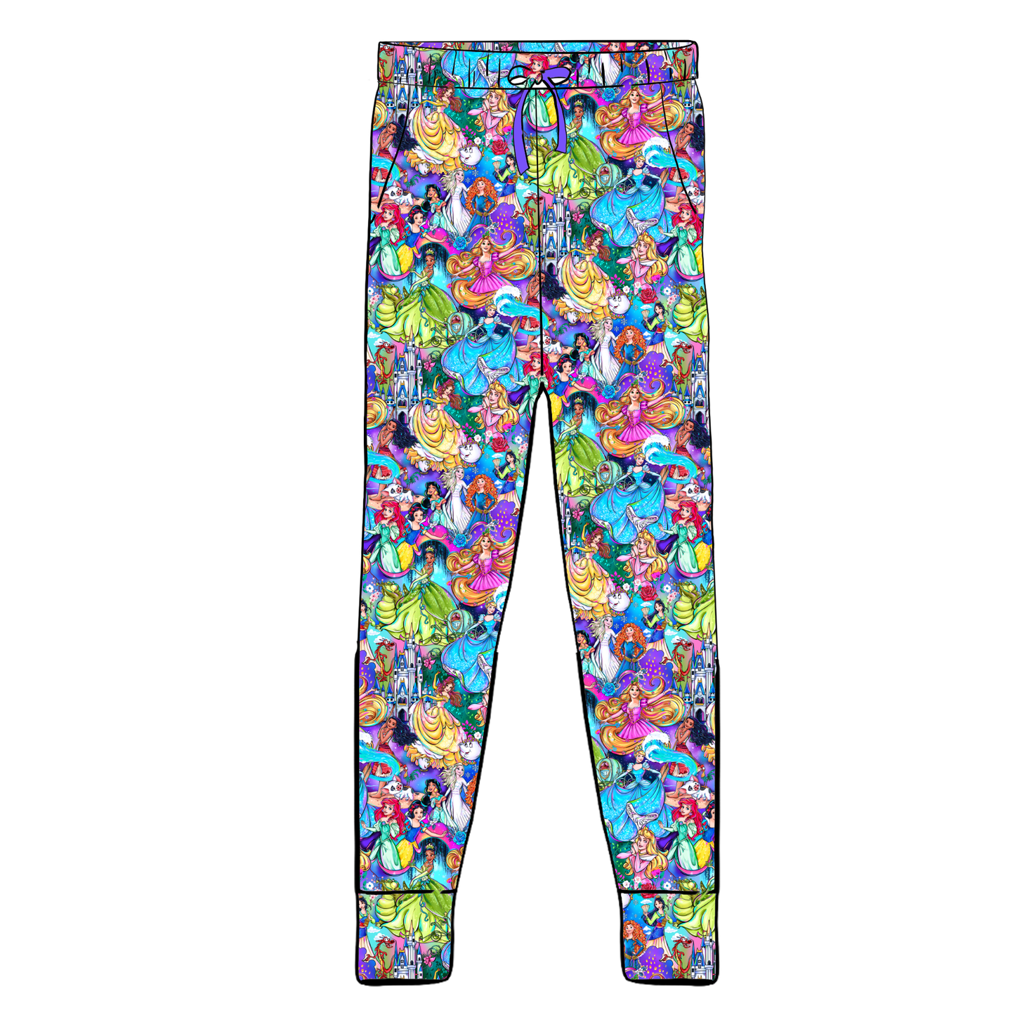 RTS Women's Joggers - Storybook Princesses