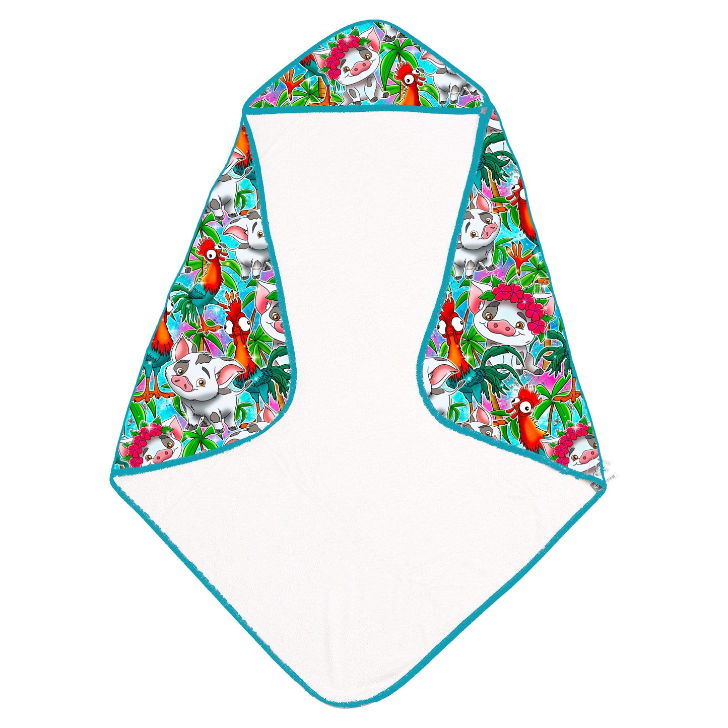 July Pre-order Bamboo Hooded Towel - Boat Snacks