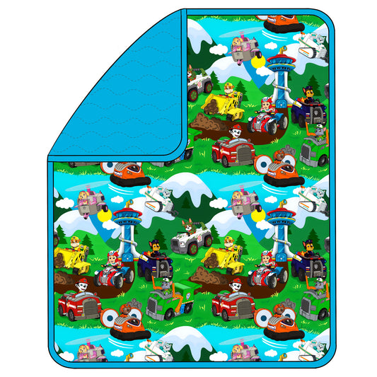 FEB Pre-Order Triple Layer Quilted Bamboo Blanket - Rescue Patrol