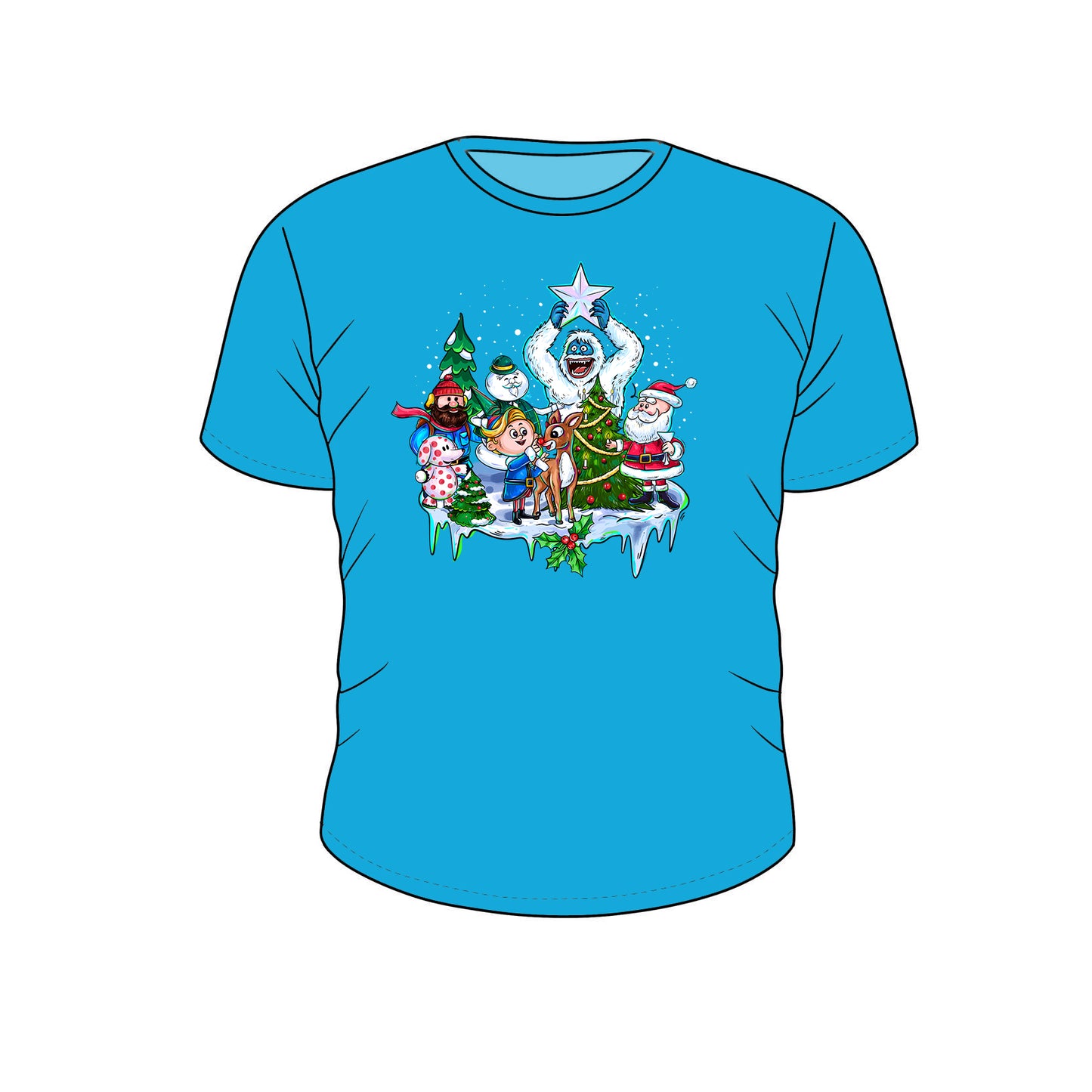 Nov Pre-Order KID'S Bamboo Short Sleeve Graphic Tee - Merry Misfits