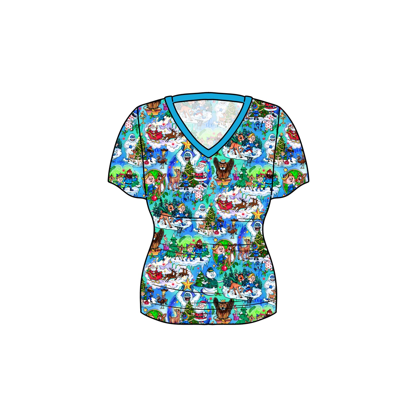 Nov Pre-Order Women's Oversized V-Neck Tee - Merry Misfits