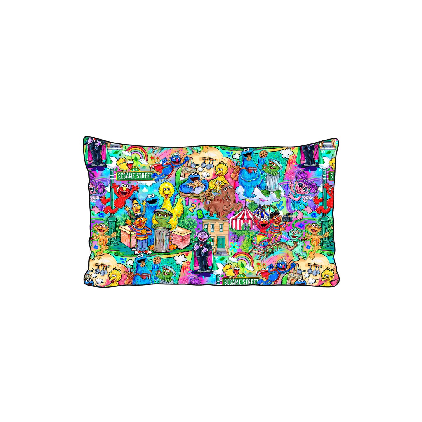 Jan27 Pre-Order Bamboo Pillowcase - 123 Sesame