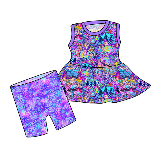 FEB Pre-Order Sleeveless Peplum and Shorts - Saja