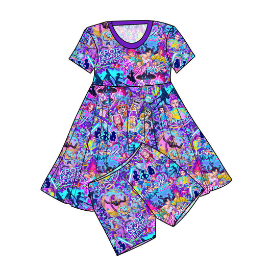 RTS Bamboo Twirl with Shorts - Saja