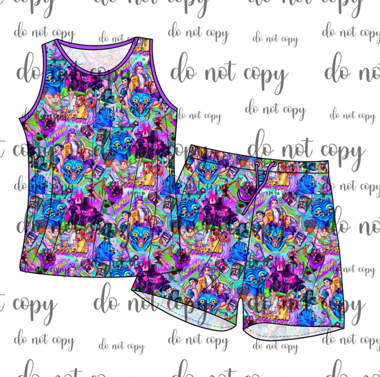 RTS Tank and Shorts Set - Huntrix