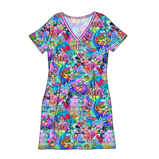 JAN Pre-Order Bamboo Adult Sleep Gown - Shelltastic Adventures